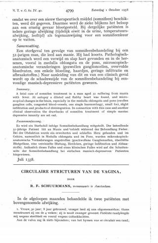 Eerste pagina van het artikel zoals het is gepubliceerd in het tijdschrift