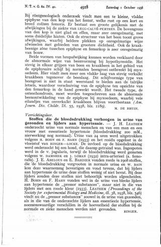 Eerste pagina van het artikel zoals het is gepubliceerd in het tijdschrift