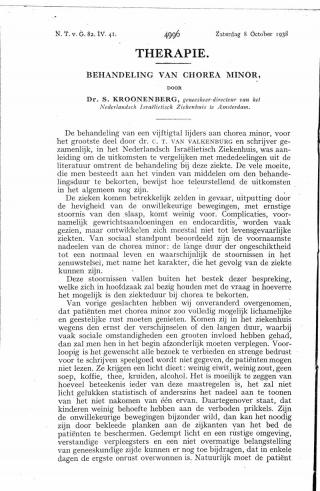 Eerste pagina van het artikel zoals het is gepubliceerd in het tijdschrift