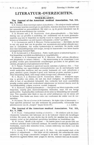 Eerste pagina van het artikel zoals het is gepubliceerd in het tijdschrift
