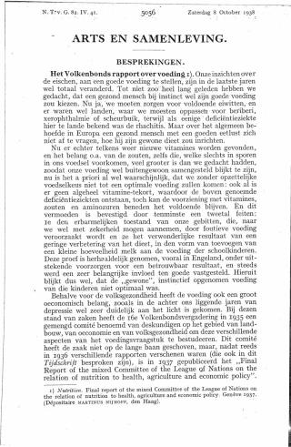 Eerste pagina van het artikel zoals het is gepubliceerd in het tijdschrift