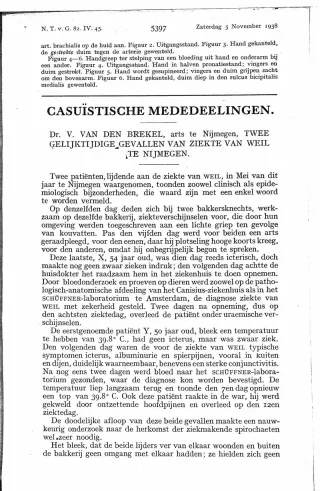 Eerste pagina van het artikel zoals het is gepubliceerd in het tijdschrift