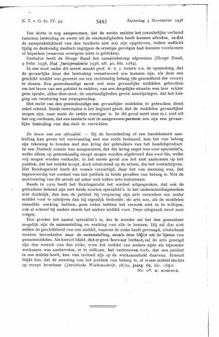 Eerste pagina van het artikel zoals het is gepubliceerd in het tijdschrift