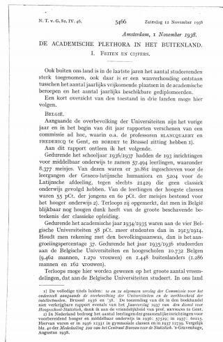 Eerste pagina van het artikel zoals het is gepubliceerd in het tijdschrift