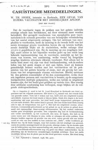 Eerste pagina van het artikel zoals het is gepubliceerd in het tijdschrift