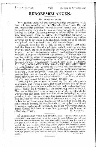 Eerste pagina van het artikel zoals het is gepubliceerd in het tijdschrift