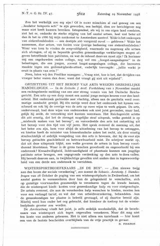 Eerste pagina van het artikel zoals het is gepubliceerd in het tijdschrift