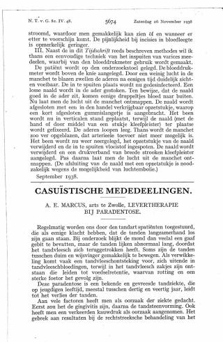 Eerste pagina van het artikel zoals het is gepubliceerd in het tijdschrift