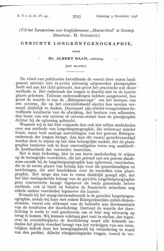 Eerste pagina van het artikel zoals het is gepubliceerd in het tijdschrift