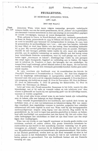 Eerste pagina van het artikel zoals het is gepubliceerd in het tijdschrift
