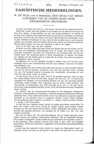 Eerste pagina van het artikel zoals het is gepubliceerd in het tijdschrift