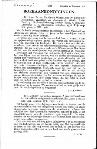 Eerste pagina van het artikel zoals het is gepubliceerd in het tijdschrift