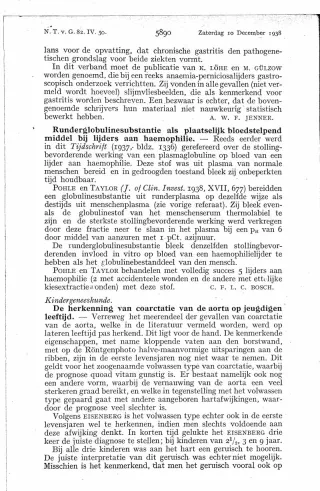 Eerste pagina van het artikel zoals het is gepubliceerd in het tijdschrift