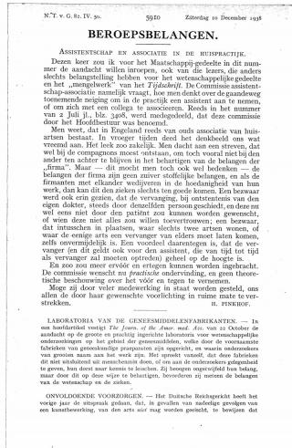 Eerste pagina van het artikel zoals het is gepubliceerd in het tijdschrift