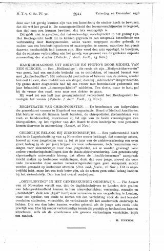 Eerste pagina van het artikel zoals het is gepubliceerd in het tijdschrift