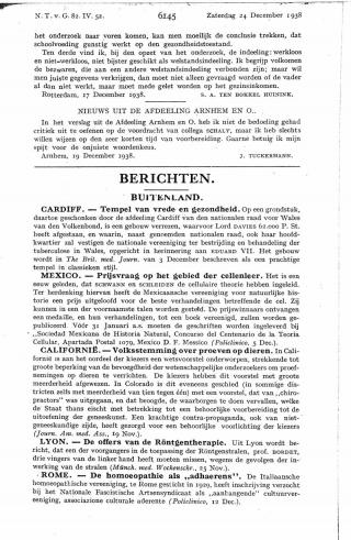 Eerste pagina van het artikel zoals het is gepubliceerd in het tijdschrift