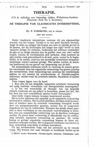 Eerste pagina van het artikel zoals het is gepubliceerd in het tijdschrift