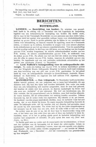 Eerste pagina van het artikel zoals het is gepubliceerd in het tijdschrift