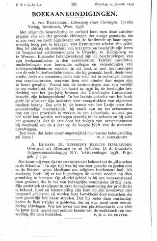 Eerste pagina van het artikel zoals het is gepubliceerd in het tijdschrift