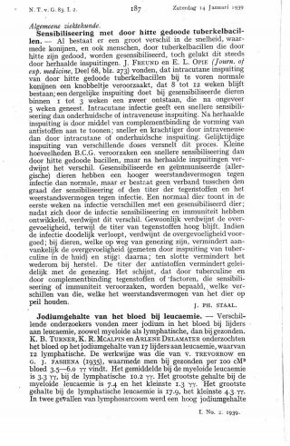 Eerste pagina van het artikel zoals het is gepubliceerd in het tijdschrift