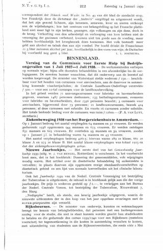 Eerste pagina van het artikel zoals het is gepubliceerd in het tijdschrift