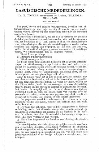 Eerste pagina van het artikel zoals het is gepubliceerd in het tijdschrift