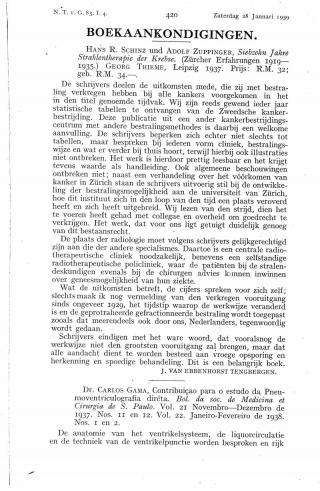 Eerste pagina van het artikel zoals het is gepubliceerd in het tijdschrift