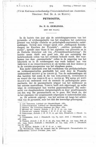 Eerste pagina van het artikel zoals het is gepubliceerd in het tijdschrift