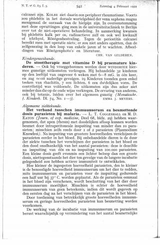 Eerste pagina van het artikel zoals het is gepubliceerd in het tijdschrift