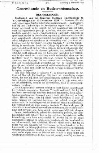 Eerste pagina van het artikel zoals het is gepubliceerd in het tijdschrift