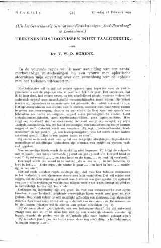 Eerste pagina van het artikel zoals het is gepubliceerd in het tijdschrift