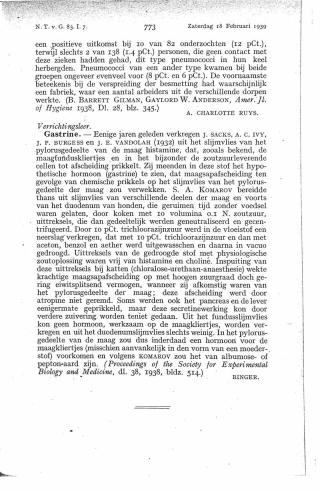 Eerste pagina van het artikel zoals het is gepubliceerd in het tijdschrift