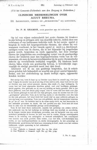 Eerste pagina van het artikel zoals het is gepubliceerd in het tijdschrift