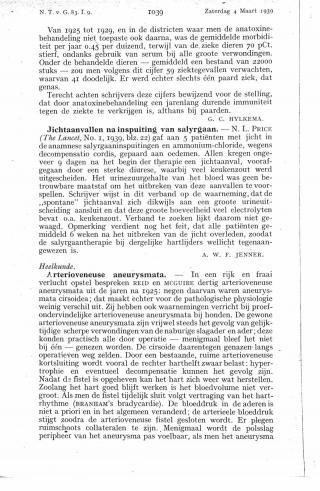 Eerste pagina van het artikel zoals het is gepubliceerd in het tijdschrift