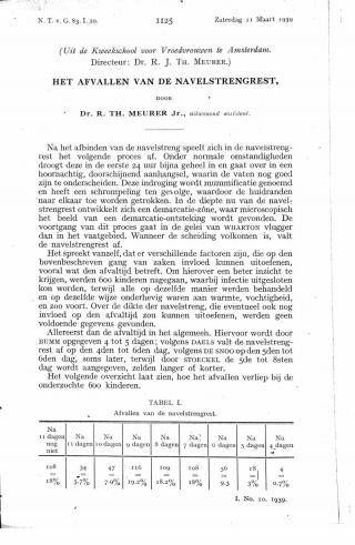 Eerste pagina van het artikel zoals het is gepubliceerd in het tijdschrift