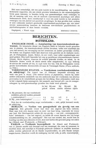 Eerste pagina van het artikel zoals het is gepubliceerd in het tijdschrift