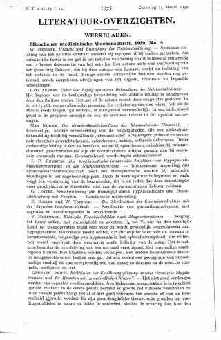 Eerste pagina van het artikel zoals het is gepubliceerd in het tijdschrift