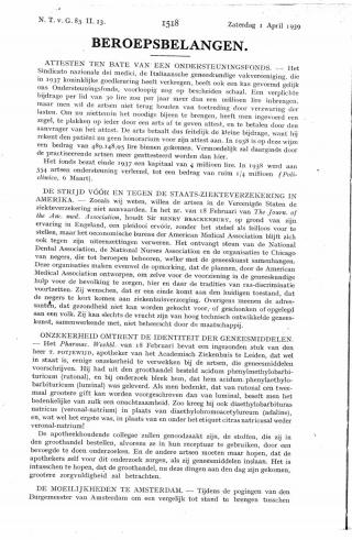 Eerste pagina van het artikel zoals het is gepubliceerd in het tijdschrift