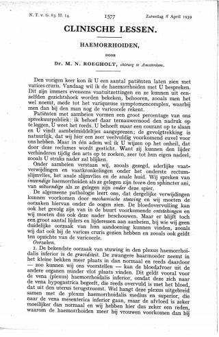 Eerste pagina van het artikel zoals het is gepubliceerd in het tijdschrift