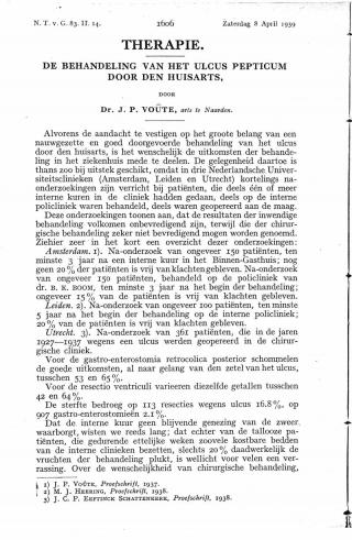 Eerste pagina van het artikel zoals het is gepubliceerd in het tijdschrift