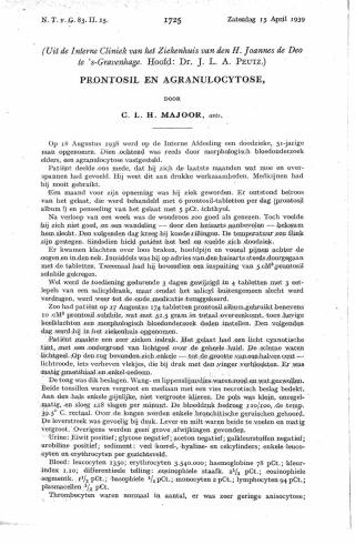 Eerste pagina van het artikel zoals het is gepubliceerd in het tijdschrift