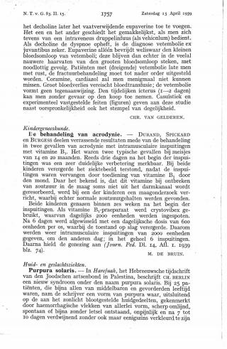 Eerste pagina van het artikel zoals het is gepubliceerd in het tijdschrift