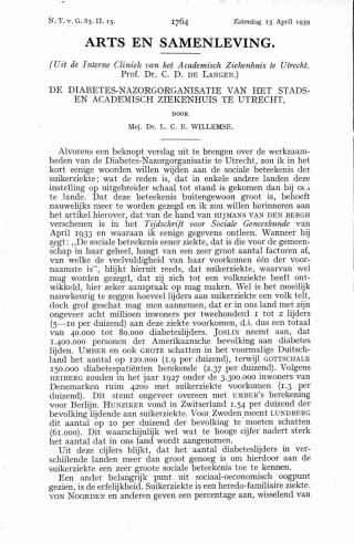 Eerste pagina van het artikel zoals het is gepubliceerd in het tijdschrift