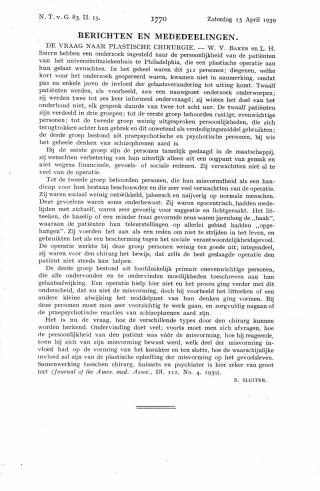 Eerste pagina van het artikel zoals het is gepubliceerd in het tijdschrift