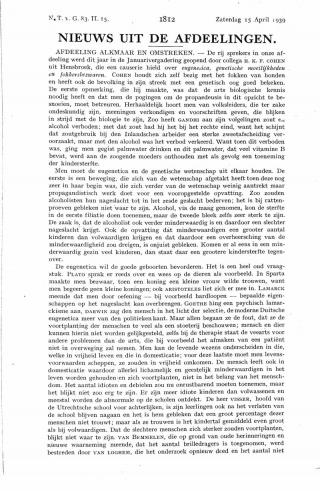 Eerste pagina van het artikel zoals het is gepubliceerd in het tijdschrift