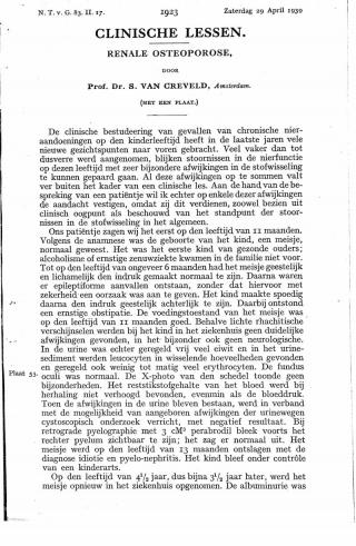 Eerste pagina van het artikel zoals het is gepubliceerd in het tijdschrift