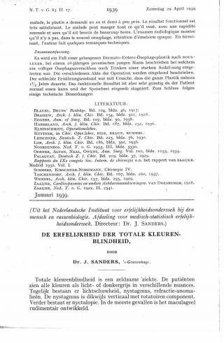 Eerste pagina van het artikel zoals het is gepubliceerd in het tijdschrift