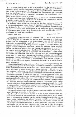 Eerste pagina van het artikel zoals het is gepubliceerd in het tijdschrift