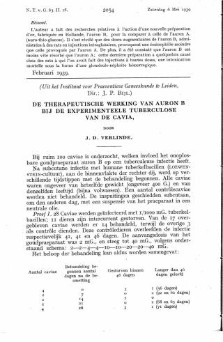 Eerste pagina van het artikel zoals het is gepubliceerd in het tijdschrift