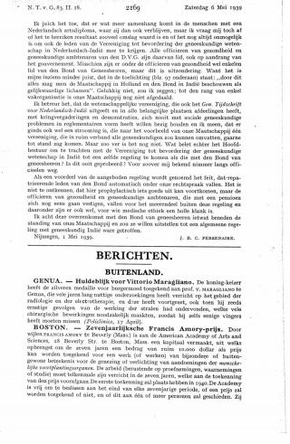 Eerste pagina van het artikel zoals het is gepubliceerd in het tijdschrift